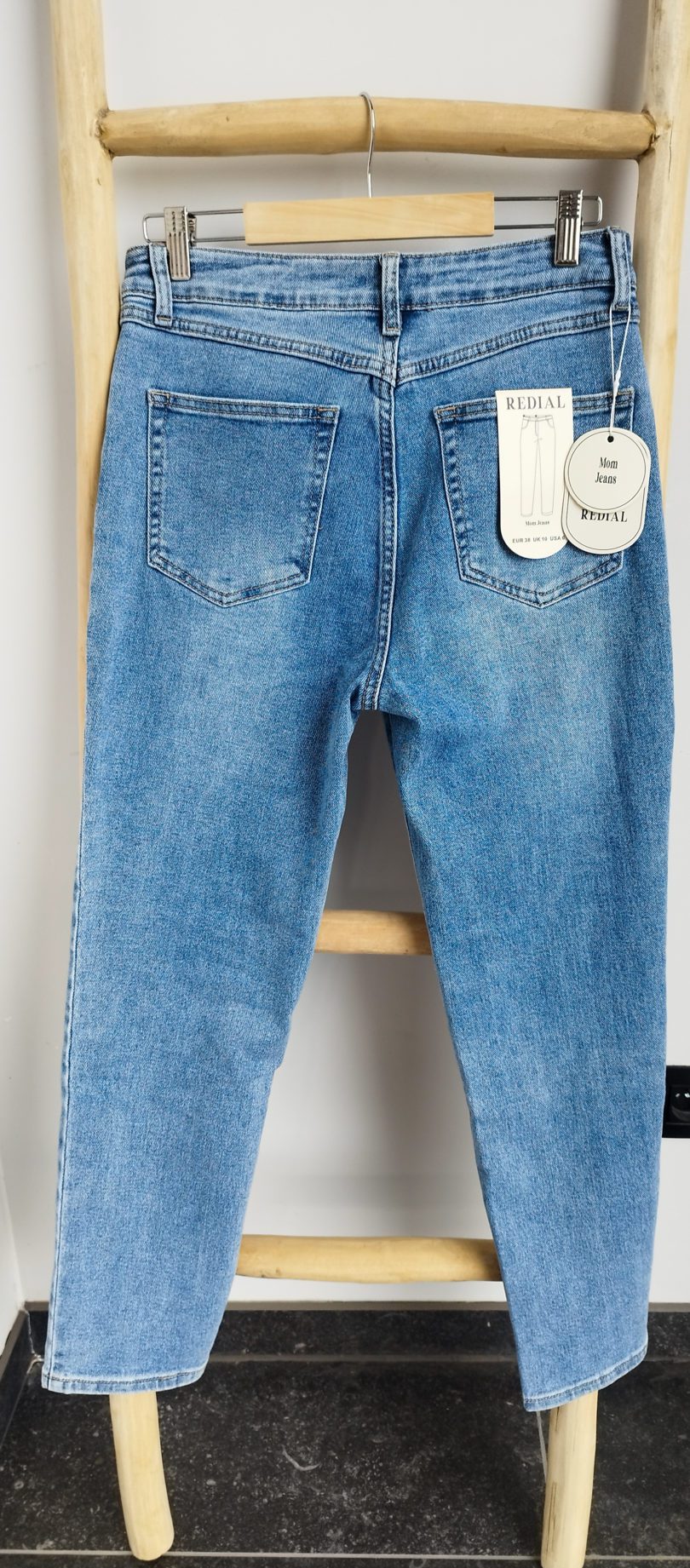 Mom Jeans blauw - Afbeelding 2