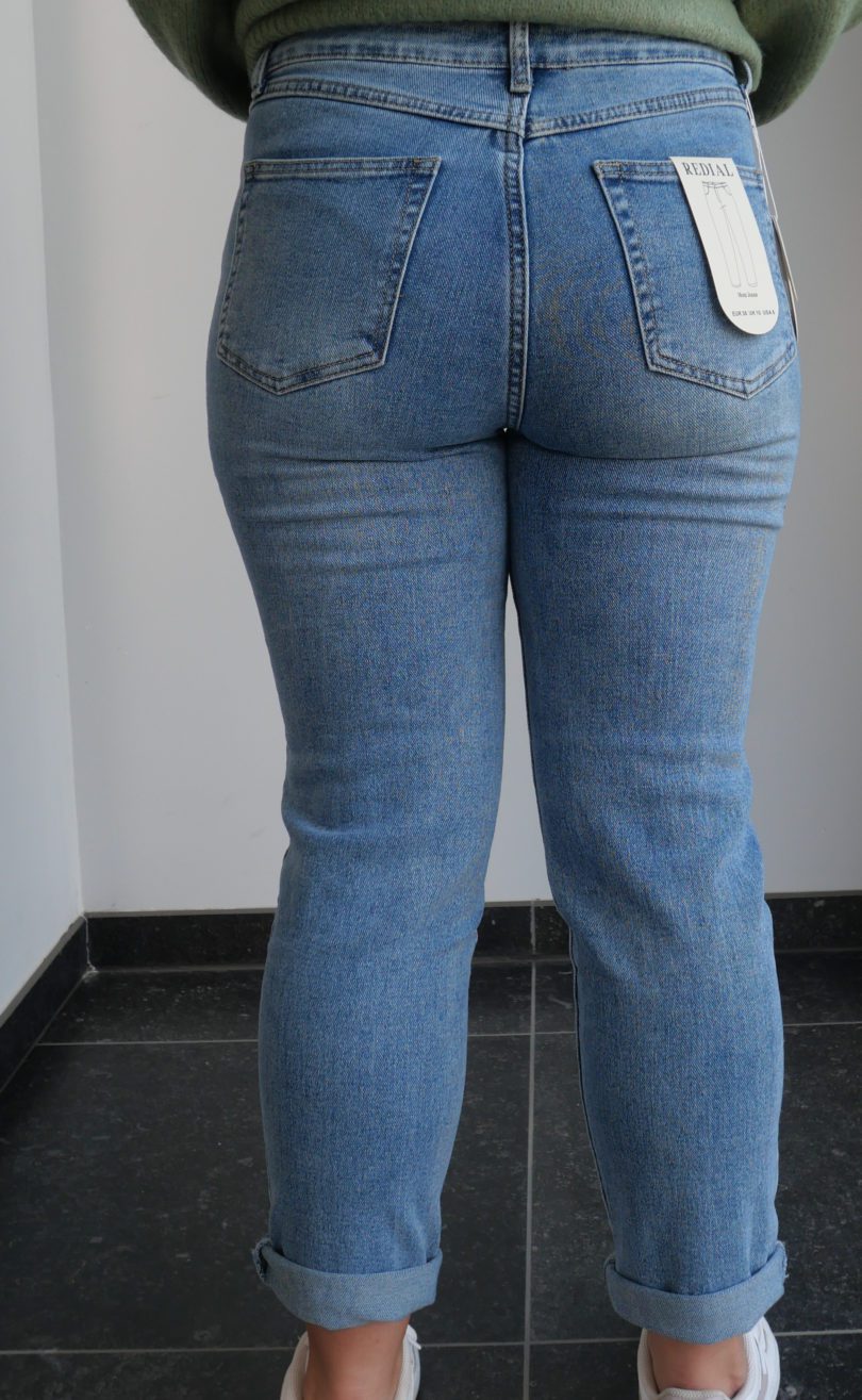 Mom Jeans blauw - Afbeelding 4